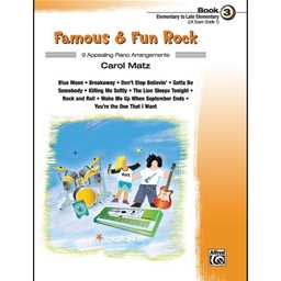 Famous & Fun Rock, Book 3
