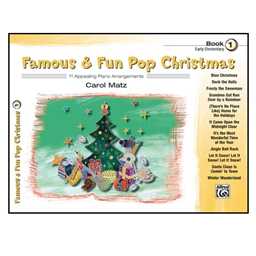 Famous & Fun Pop Christmas, Book 1