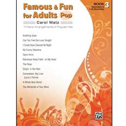 Famous & Fun for Adults: Pop, Book 3