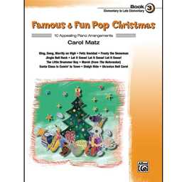Famous & Fun Pop Christmas, Book 3