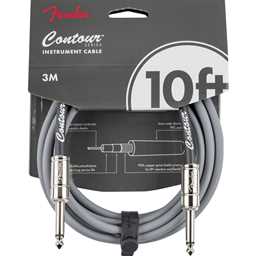 Fender Contour™ 10' Cable, Inca Silver