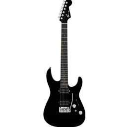 Charvel Pro-Mod Plus DK24 HH 2PT EB, Ebony Fingerboard - Raven Black