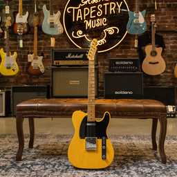 Fender 75th Anniversary Vintera® Road Worn® 1951 Telecaster®, Maple Fingerboard, Butterscotch Blonde