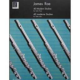 40 Modern Studies for Flute - James Rae
