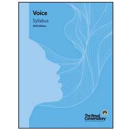 RCM Voice Series 2025 - Voice Syllabus