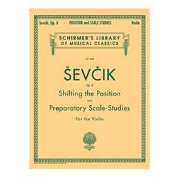 Sevcik Shifting Studies for Violin, Op.8 (Schirmer)
