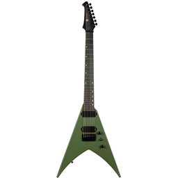 Spira V-407 Flying V 7 String Electric Guitar - Green