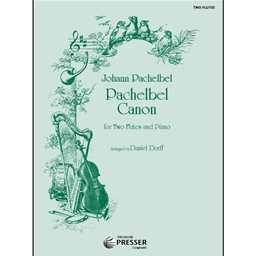 Pachelbel Canon for Two Flutes and Piano