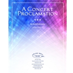 Concert Proclamation by David Bobrowitz