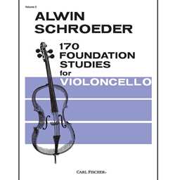 170 Foundation Studies for Cello - Volume 3