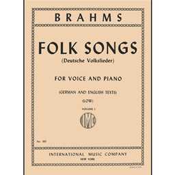Brahms - 42 Folk Songs Vol.1 Low
