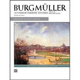 Burgmüller: 18 Characteristic Studies for Piano, Opus 109
