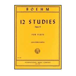 Bohm - 12 Studies Op.15 Flute