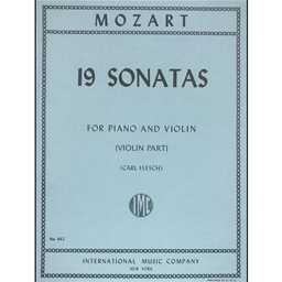 Mozart 19 Violin Sonatas - Violin & Piano