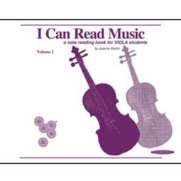 I Can Read Music Viola - Martin - Volume 1