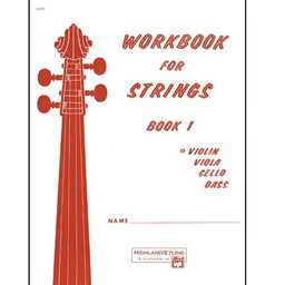 Workbook For Strings - Etling - Violin Book 1