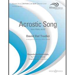 Acrostic Song (from Final Alice) - del Tredici - Concert Band