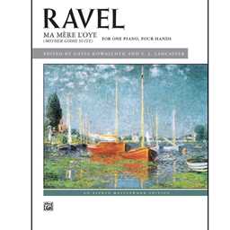 Ravel: Ma mère l'oye (Mother Goose Suite) Piano Duet (1 Piano, 4 Hands)