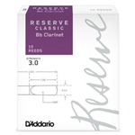 Rico Reserve Classic Clarinet Reeds # 4