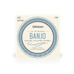 EJ60 D'addario Banjo 5 String Set Nickel Steel 9-20