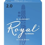 Rico Royal Clarinet Reeds #2 (10)