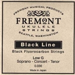 Fremont Ukulele String Low G Black Flourocarbon