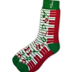 Women's Socks Holiday Keyboard