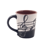 Music Note Latte Mug