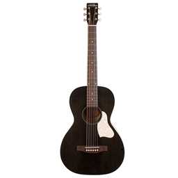 Art & Lutherie Roadhouse Parlor Guitar AE Faded Black