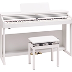 Roland RP701 Digital Piano & Bench White