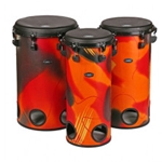 GM 10", 12" and 14" Tubolo Drums - Abstract Orange