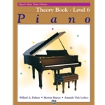 Alfred's Basic Piano Library: Theory Book 6
