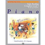 Alfred's Basic Piano Library: Sight Reading Book Complete Level 1 (1A/1B)
