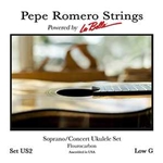 Pepe Romero Soprano/Concert Low G Ukulele Set