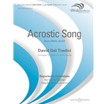 Acrostic Song Concert Band by David del Tredici