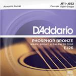 D'addario EJ26 Acoustic Strings, 3 Pack (Phospho Bronze)