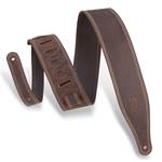 Levy's 2.5" Deluxe Butter Double Stitch Guitar Strap