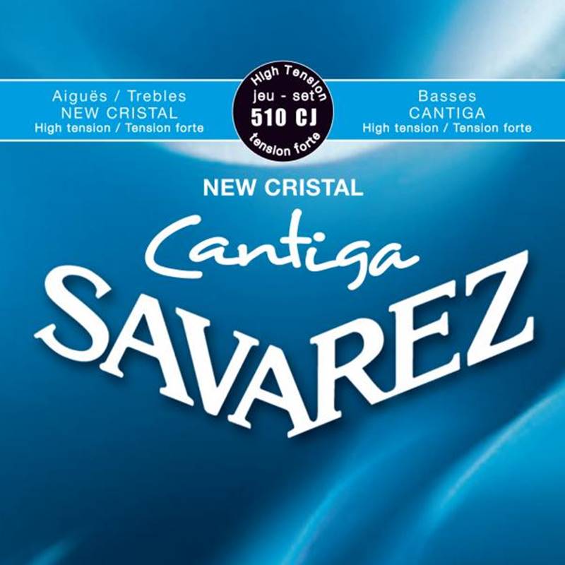 Savarez New Cristal Cantiga Bass-High Tension Guitar Strings Tapestry  Music
