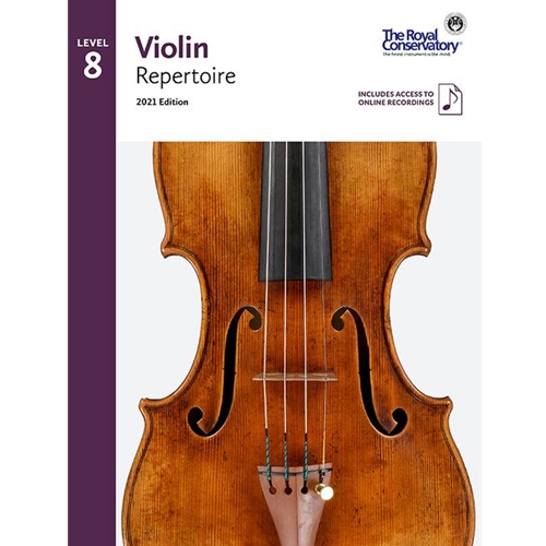 RCM Violin Repertoire Level 8 (2021) Tapestry Music