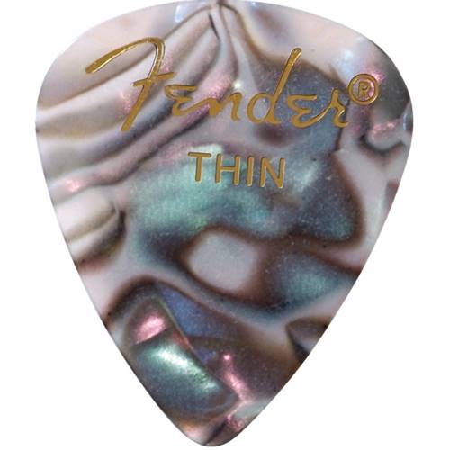 Fender 351 Pick Abalone Thin (12 Pack)