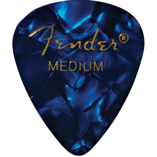 Fender 351 Pick Blue Moto Medium (12 Pack)