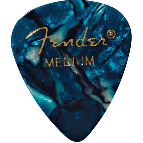 Fender 351 Pick Turquoise Medium (12 Pack)