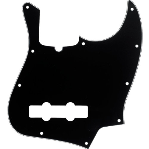 Fender Standard Jazz Bass Black 3 Ply Pickguard