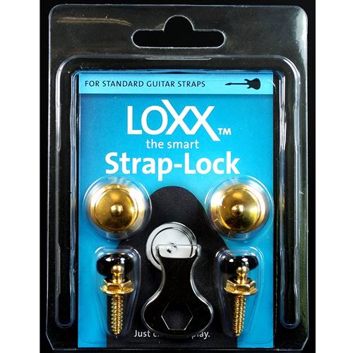 LOXX Strap Lock - Gold Finish