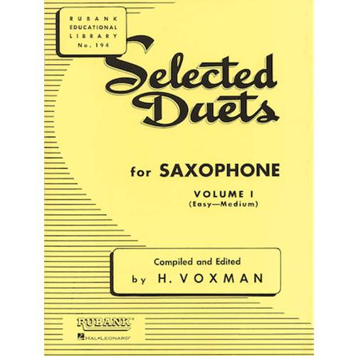 Rubank Selected Duets Saxophone Vol.1