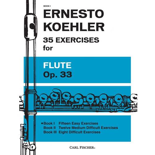 35 Exercises for Flute, Op. 33 - Book 1