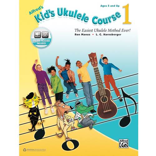 Alfred's Kid's Ukulele Course 1 Book & Audio