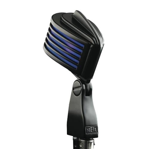 Heil The Fin – Black Body/Blue LED
Retro Dynamic Cardioid Microphone