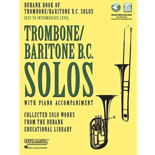 BOOK OF TROMBONE/BARITONE B.C. SOLOS – EASY TO INTERMEDIATE