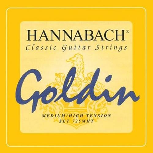 Hannabach SET, 725 Goldin, medium-high tension